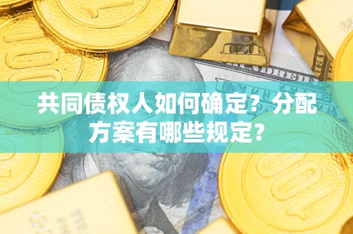北京共同债权人如何确定？分配方案有哪些规定？