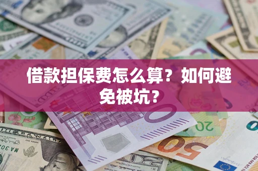 北京借款担保费怎么算？如何避免被坑？