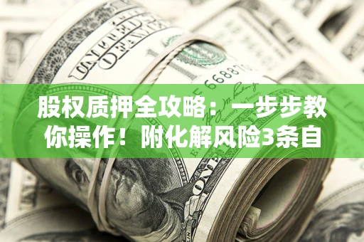 北京股权质押全攻略：一步步教你操作！附化解风险3条自救法则
