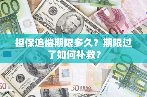 北京担保追偿期限多久？期限过了如何补救？
