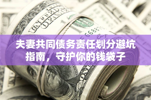 北京夫妻共同债务责任划分避坑指南，守护你的钱袋子